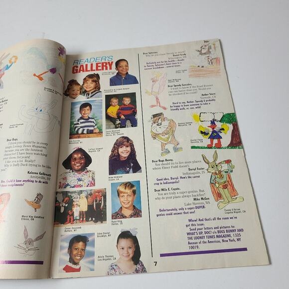 Looney Tunes Magazine & Bugs Bunny Magazine 90s Kids Vintage Comic Books Retro - Picture 6 of 8